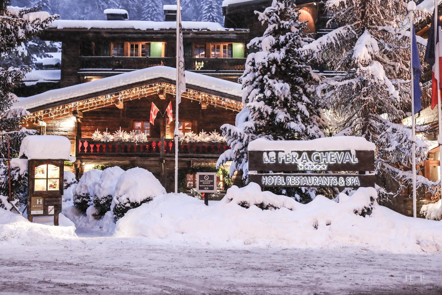 Fer A Cheval Hotel Megeve Exterior photo