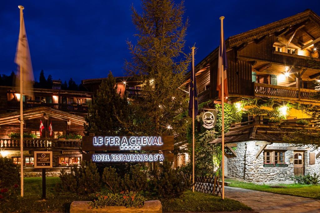 Fer A Cheval Hotel Megeve Exterior photo